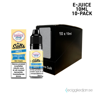 Dinner Salt | Lemon Sherbets Ice | 10ml E-Juice | 14mg Saltnikotin | 10pack