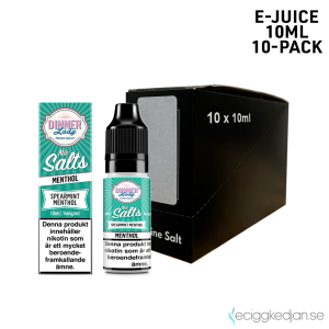 Dinner Salt | Spearmint Menthol | 10ml E-Juice | 14mg Saltnikotin | 10pack
