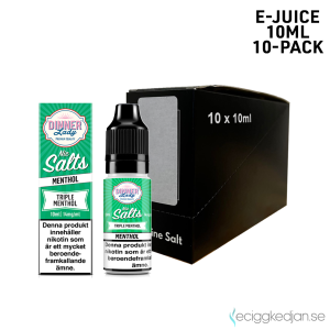 Dinner Salt | Triple Menthol | 10ml E-Juice | 14mg Saltnikotin | 10pack