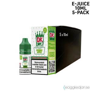 DK Salts | Double Apple | 10ml E-Juice | 14mg Saltnikotin | 5pack