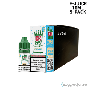 DK Salts | Softmint | 10ml E-Juice | 14mg Saltnikotin | 5pack