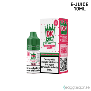 DK Salts | Strawberry Cream | 10ml E-Juice | 14mg Saltnikotin