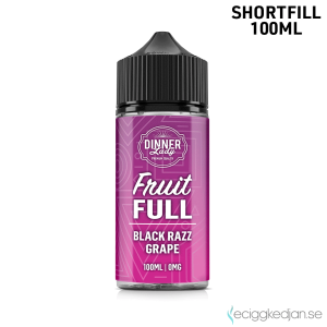 Dinner Lady | Black Razz Grape | 100ml Shortfill
