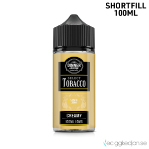 Dinner Lady | Creamy Tobacco | 100ml Shortfill