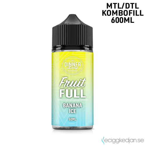 Dinner Lady | Banana Ice | 60ml Kombofill