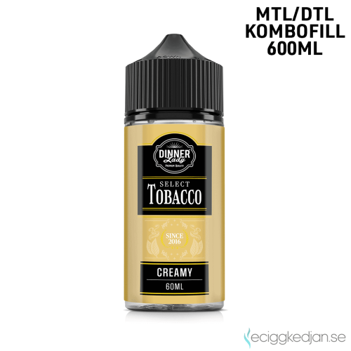 Dinner Lady | Creamy Tobacco | 60ml Kombofill