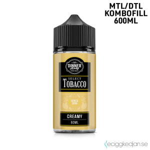 Dinner Lady | Creamy Tobacco | 60ml Kombofill