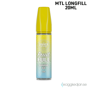 Dinner Lady | Banana Ice | MTL | 20ml Longfill