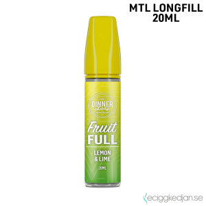 Dinner Lady | Lemon Lime | MTL | 20ml Longfill