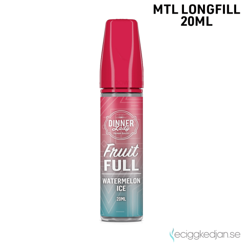Dinner Lady | Watermelon Ice | MTL | 20ml Longfill