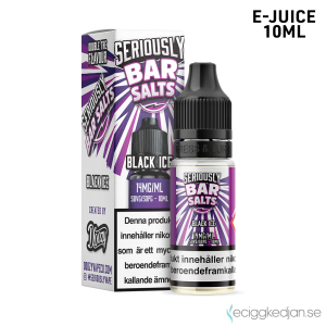 Seriously Bar Salts | Black Ice | 10ml E-Juice | 14mg Saltnikotin