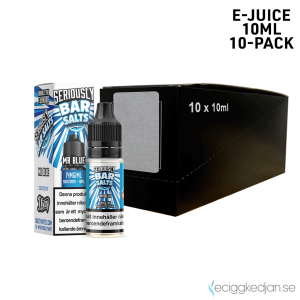 Seriously Bar Salts | Mr Blue | 10ml E-Juice | 14mg Saltnikotin | 10pack
