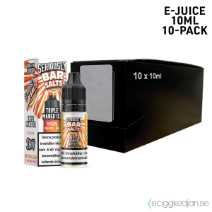 Seriously Bar Salts | Triple Mango Ice | 10ml E-Juice | 14mg Saltnikotin | 10pack