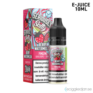 Seriously Salty | Berry Watermelon | 10ml E-Juice | 14mg Saltnikotin