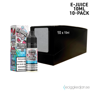 Seriously Salty | Strawberry Watermelon Ice | 10ml E-Juice | 14mg Saltnikotin | 10pack