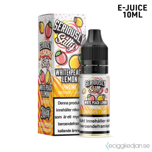 Seriously Salty | White Peach Lemon | 10ml E-Juice | 14mg Saltnikotin