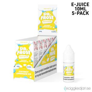 Dr Frost Arctic Edition Bar Salt | Coconut Lemonade Ice | 10ml E-Juice | 14,5mg Saltnikotin | 5pack