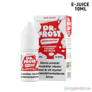 Dr Frost Arctic Edition Bar Salt | Strawberry Coconut Ice Cream | 10ml E-Juice | 14,5mg Saltnikotin