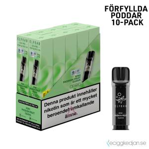Elfa Mesh Pod | Kiwi Passion Fruit Guava | Förfylld Pod | 2*10pack