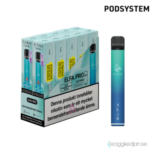 Elfa Mesh Pod Kit | Aurora Blue | Batteri inkl Förfylld Pod | 2*10pack