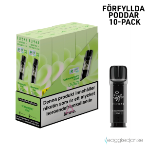 Elfa Mesh Pod | Strawberry Kiwi | Förfylld Pod | 2*10pack