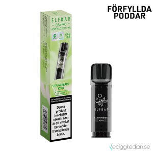Elfa Mesh Pod | Strawberry Kiwi | Förfylld Pod | 2pack