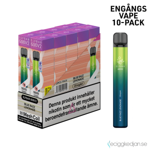 Elfbar V2 Mesh | Blue Razz Lemonade | Engångs Vape | 20mg | 10pack