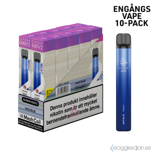 Elfbar V2 Mesh | Mad Blue | Engångs Vape | 20mg | 10pack