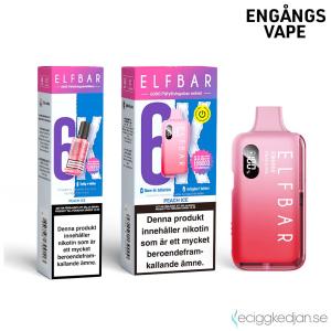 Elfbar 6K Mesh | Peach Ice | Engångs Vape | 14mg