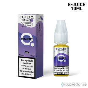 Elfliq | Blueberry | 10ml E-Juice | 14mg Saltnikotin