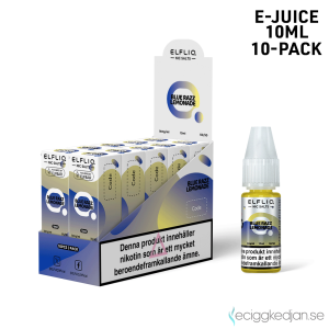 Elfliq | Blue Razz Lemonade | 10ml E-Juice | 14mg Saltnikotin | 10pack