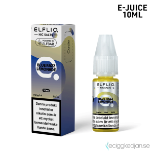Elfliq | Blue Razz Lemonade | 10ml E-Juice | 14mg Saltnikotin