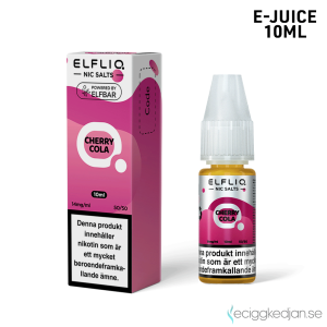 Elfliq | Cherry Cola | 10ml E-Juice | 14mg Saltnikotin