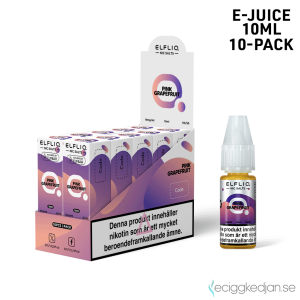 Elfliq | Pink Grapefruit | 10ml E-Juice | 14mg Saltnikotin | 10pack