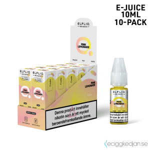 Elfliq | Pink Lemonade | 10ml E-Juice | 14mg Saltnikotin | 10pack