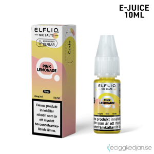 Elfliq | Pink Lemonade | 10ml E-Juice | 14mg Saltnikotin