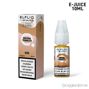 Elfliq | Snoow Tobacco | 10ml E-Juice | 14mg Saltnikotin