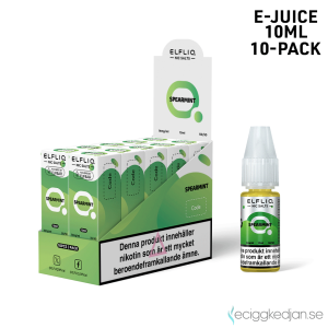 Elfliq | Spearmint | 10ml E-Juice | 14mg Saltnikotin | 10pack