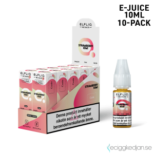 Elfliq | Strawberry Kiwi | 10ml E-Juice | 14mg Saltnikotin | 10pack