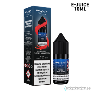 Elux Legends | Blueberry Cherry Cranberry | 10ml E-Juice | 14mg Saltnikotin
