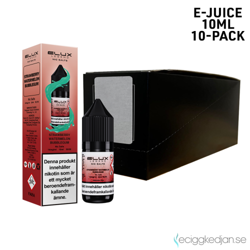 Elux Legends | Strawberry Ice Cream | 10ml E-Juice | 14mg Saltnikotin
