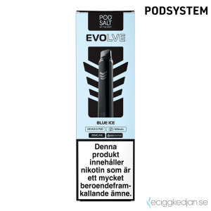 Evolve Mesh Pod Kit | Starter Kit (Blue) Blue Ice | Batteri inkl Förfylld Pod