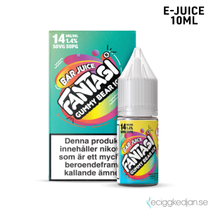 Fantasi Bar Salt | Gummy Bear Ice | 10ml E-Juice | 14mg Saltnikotin