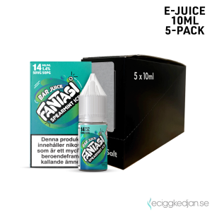 Fantasi Bar Salt | Spearmint Ice | 10ml E-Juice | 14mg Saltnikotin | 5pack
