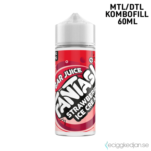 Fantasi | Strawberry Ice Cream | 60ml Kombofill