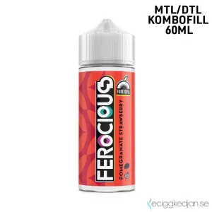 Ferocious | Pomegranate Strawberry | 60ml Kombofill