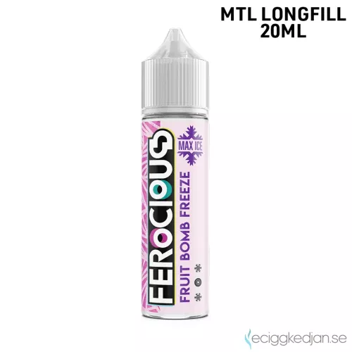 Ferocious | Fruit Bomb Freeze | MTL | 20ml Longfill