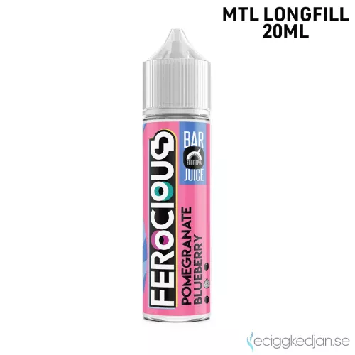 Ferocious | Pomegranate Blueberry | MTL | 20ml Longfill