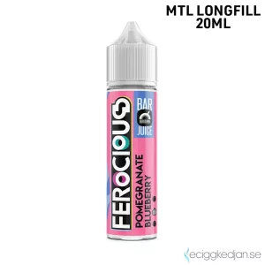 Ferocious | Pomegranate Blueberry | MTL | 20ml Longfill