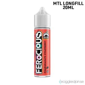 Ferocious | Pomegranate Strawberry | MTL | 20ml Longfill